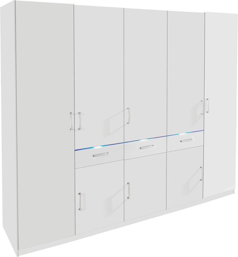 Priess Kledingkast naar keuze met kroonverlichting