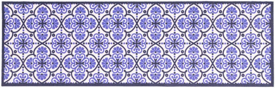 Primaflor-Ideen in Textil Keukenloper Lissabon Motief ornamenten tegels design antislip wasbaar keuken