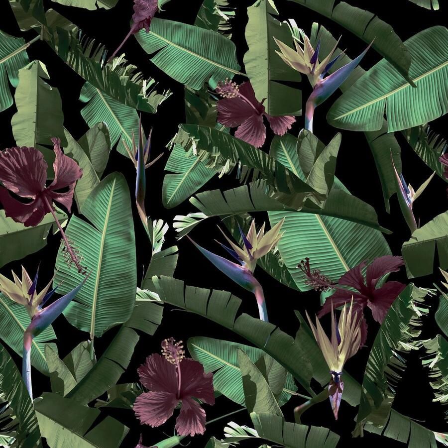 Queence Sierkussen Bladeren Kussenovertrek zonder vulling(1 stuk)