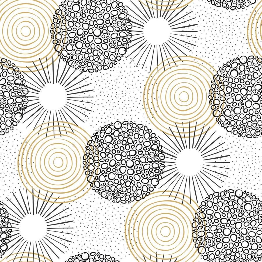 Queence Sierkussen Katja Kussenhoes vormen patronen wit geometrisch minimalistisch modern (1 stuk)