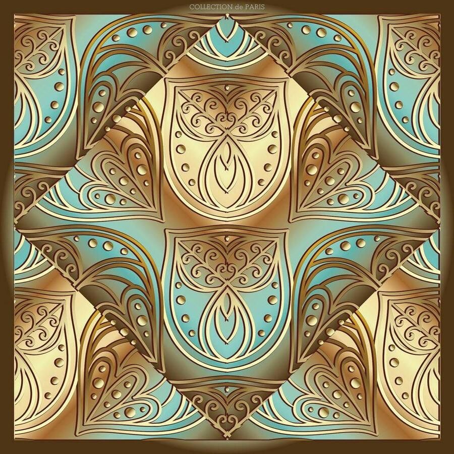 Queence Sierkussen Ornament Kussenovertrek zonder vulling(1 stuk)