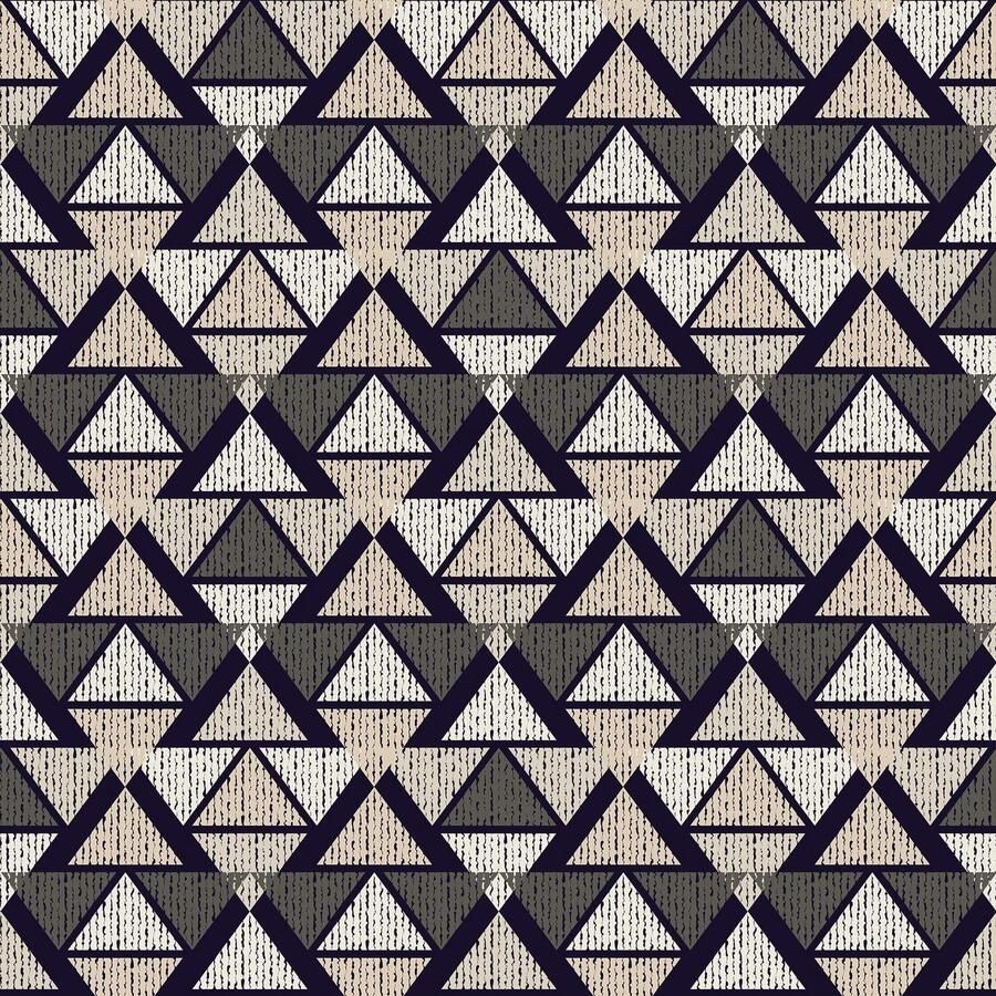 Queence Sierkussen Triangel Kussenovertrek zonder vulling(1 stuk)