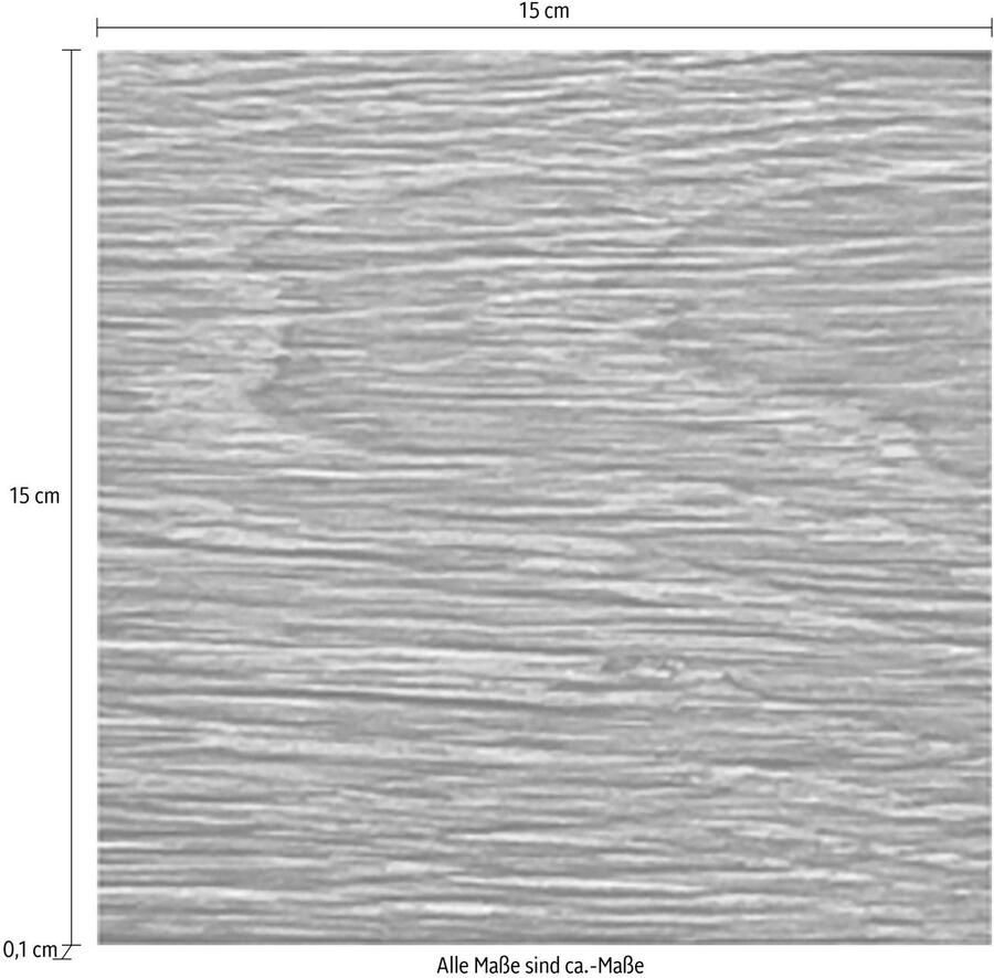 Queence Tegelsticker Hout-look Stickertegels zelfklevend stickers 12-delige set