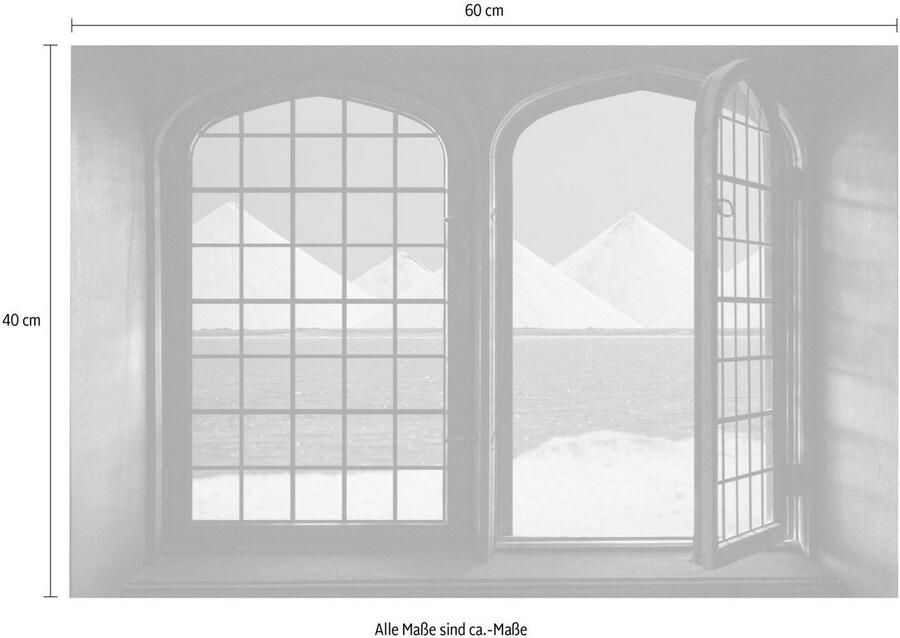 Queence Wandfolie Droom in roze Muursticker muurdecoratie zelfklevend 3D raam