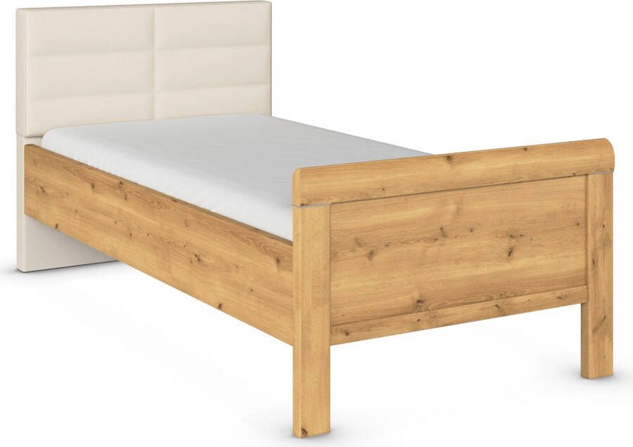 Rauch Bed Evelyn in comfortabele hoogte met gestoffeerd hoofdeinde in elegante stijl made in germany