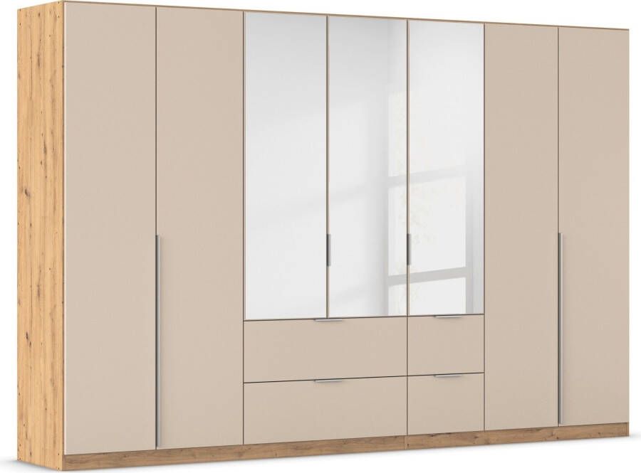 Rauch Draaideurkast Kledingkast kast garderobe AGORDO met decor- of hoogglansfront