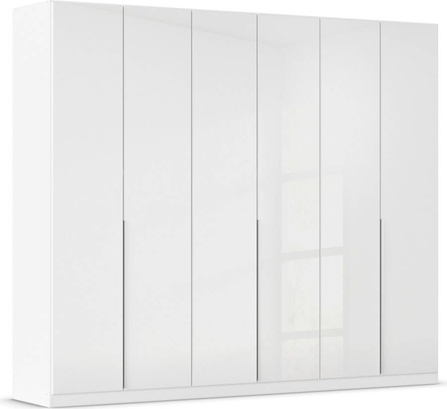 Rauch Draaideurkast Kledingkasten kast garderobe AGORDO met glazen front doordachte binnenuitrusting in 6 breedtes en 2 hoogtes made in germany