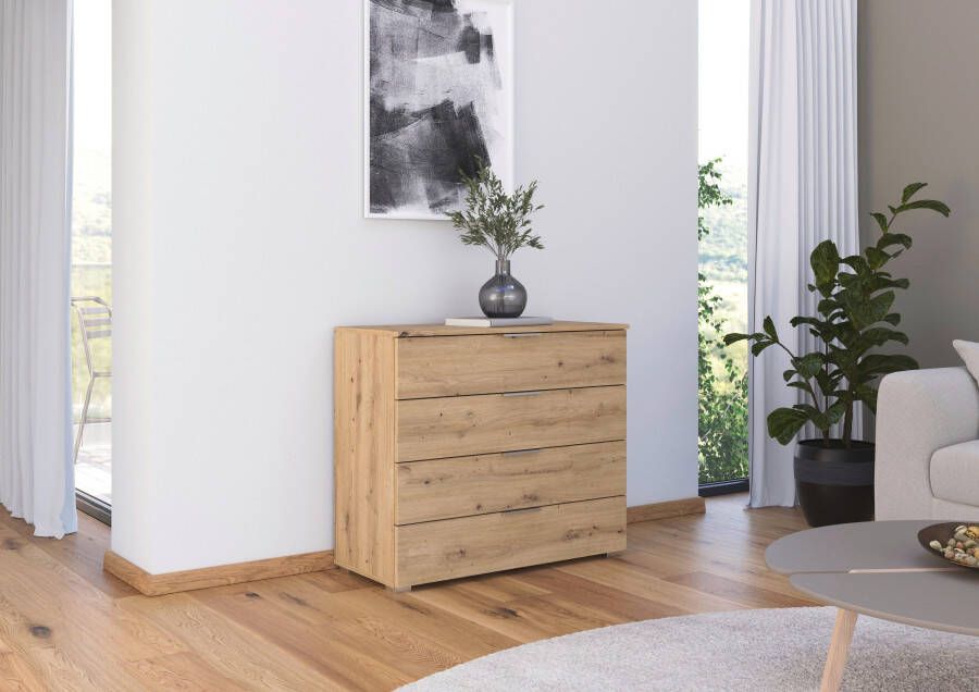 Rauch Kast Dressoir ladekast AGORDO Breedte 93 cm met 4 grote lades voor veel opbergruimte MADE IN GERMANY