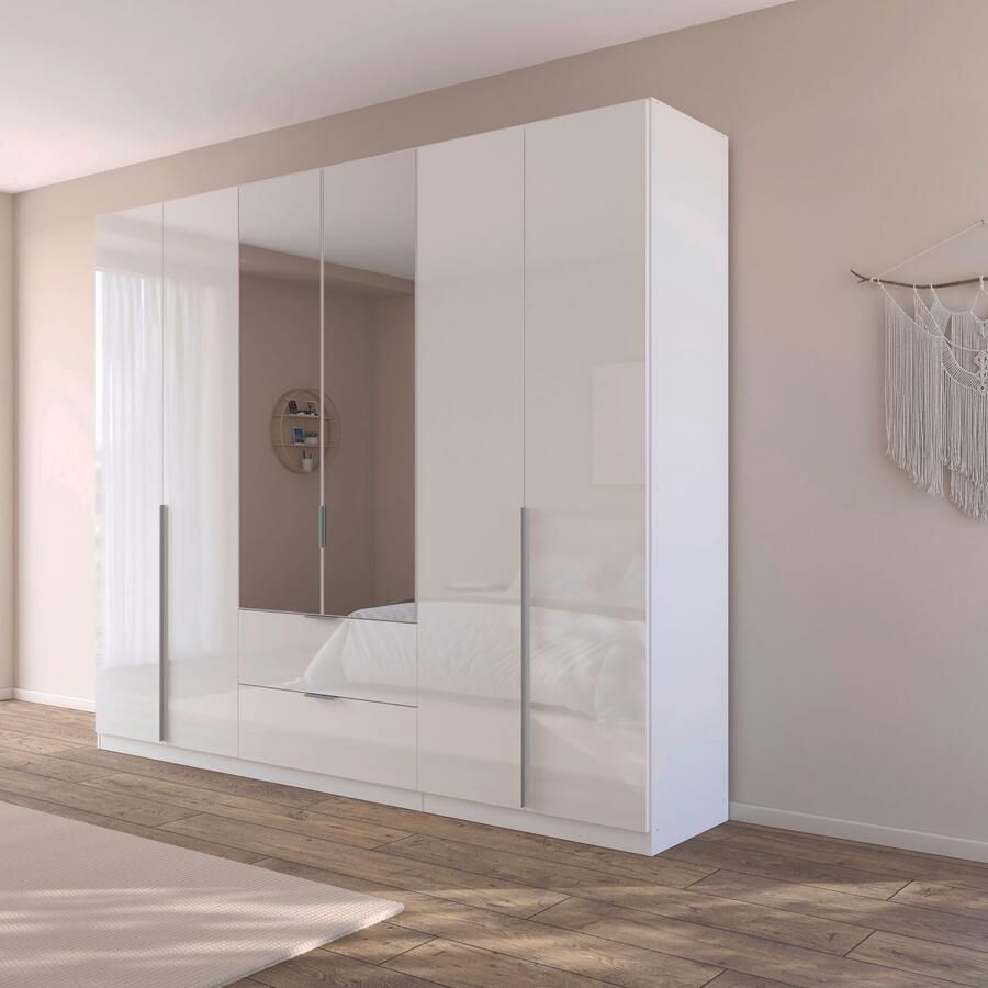 Rauch Draaideurkast Kledingkast kast garderobe AGORDO met decor- of hoogglansfront