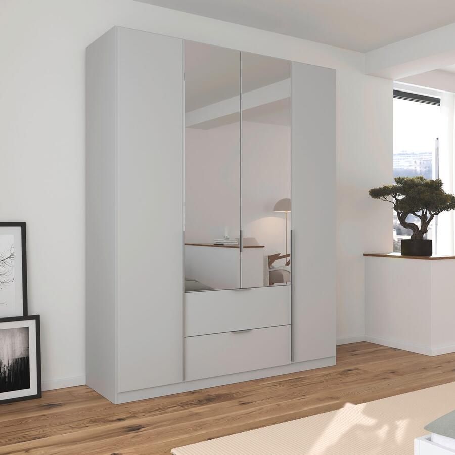 Rauch Draaideurkast Kledingkast kast garderobe AGORDO met decor- of hoogglansfront