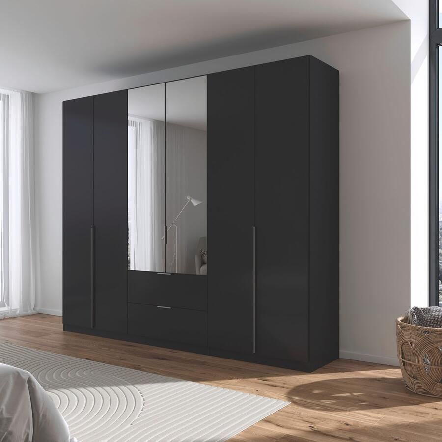 Rauch Draaideurkast Kledingkast kast garderobe AGORDO met decor- of hoogglansfront