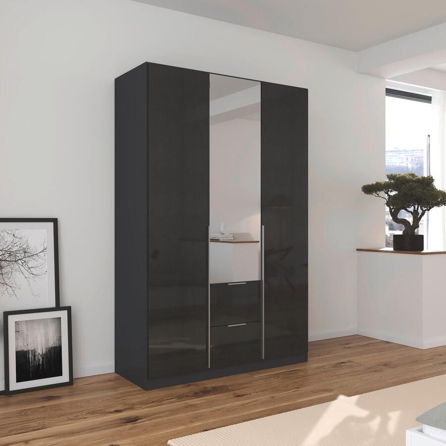 Rauch Draaideurkast Kledingkast kast garderobe AGORDO met decor- of hoogglansfront