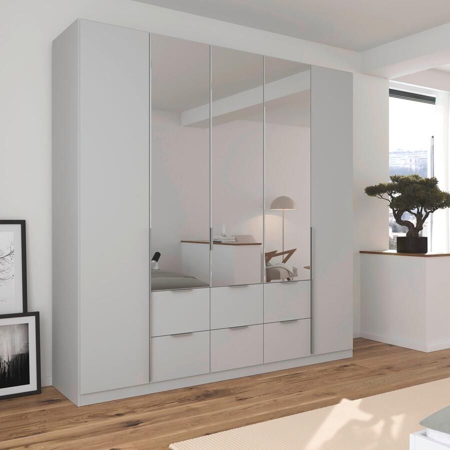 Rauch Draaideurkast Kledingkast kast garderobe AGORDO met decor- of hoogglansfront