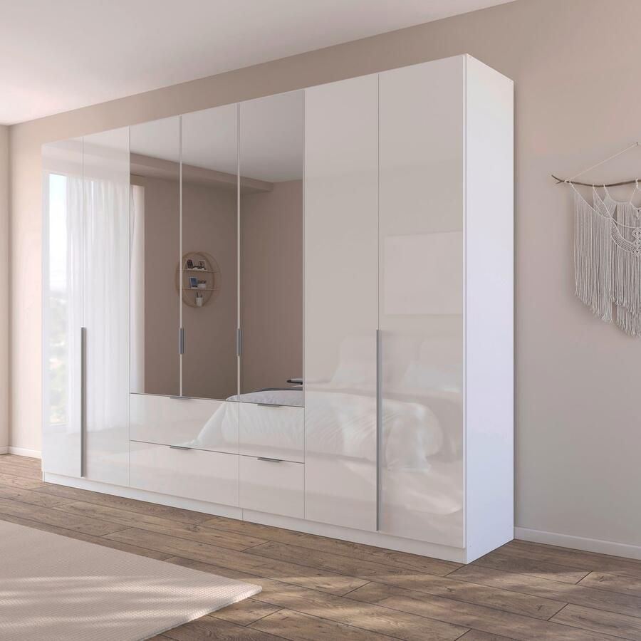 Rauch Draaideurkast Kledingkast kast garderobe AGORDO met decor- of hoogglansfront