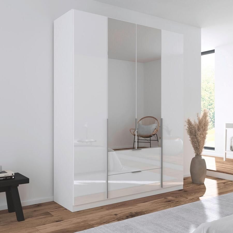 Rauch Draaideurkast Kledingkast kast garderobe AGORDO met decor- of hoogglansfront