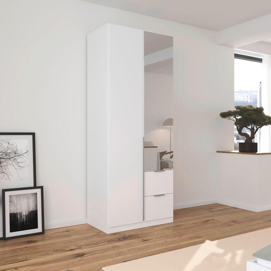 Rauch Draaideurkast Kledingkast kast garderobe AGORDO met decor- of hoogglansfront