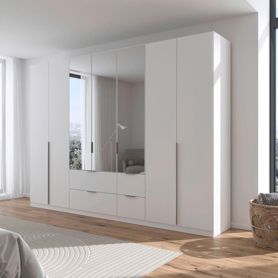 Rauch Draaideurkast Kledingkast kast garderobe AGORDO met decor- of hoogglansfront