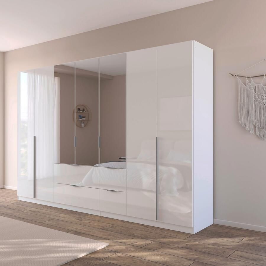 Rauch Draaideurkast Kledingkast kast garderobe AGORDO met decor- of hoogglansfront