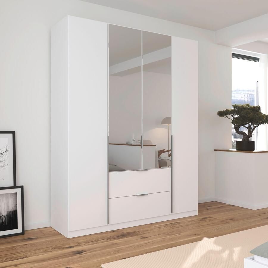 Rauch Draaideurkast Kledingkast kast garderobe AGORDO met decor- of hoogglansfront