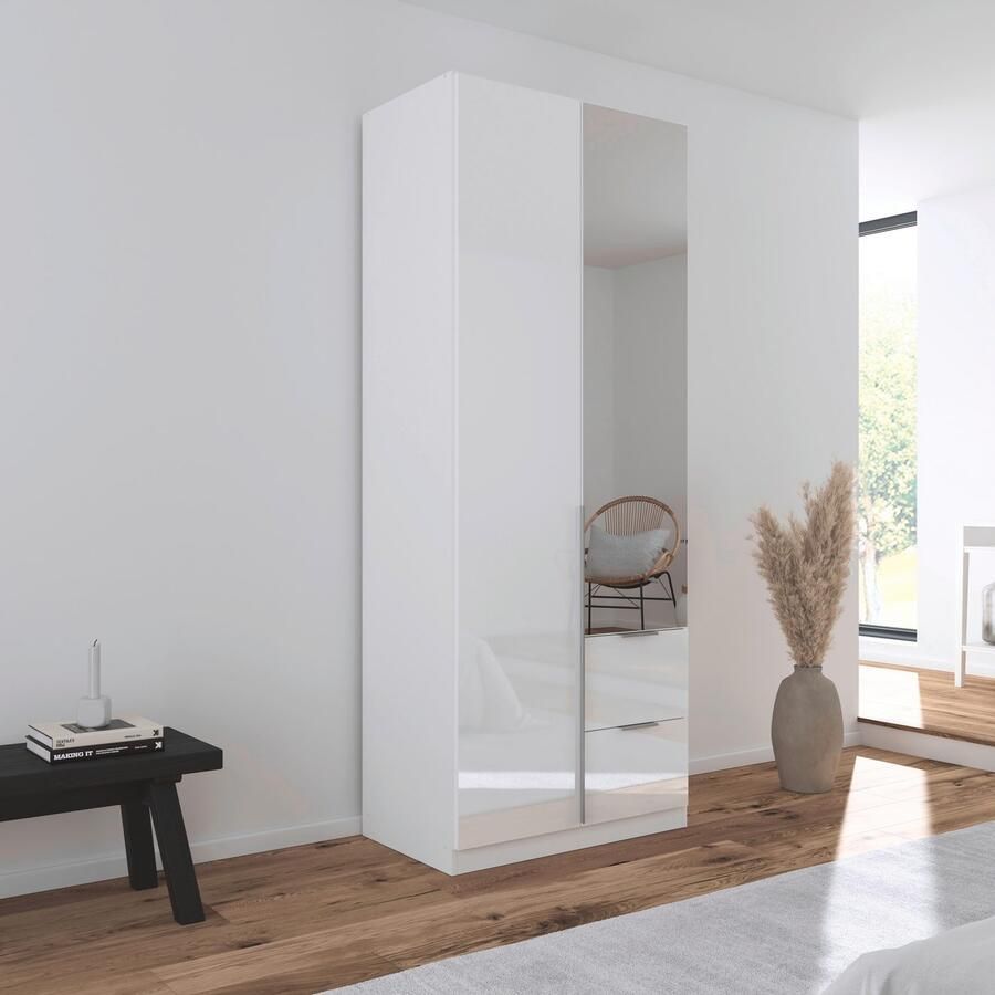Rauch Draaideurkast Kledingkast kast garderobe AGORDO met decor- of hoogglansfront