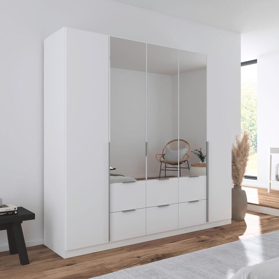 Rauch Draaideurkast Kledingkast kast garderobe AGORDO met decor- of hoogglansfront
