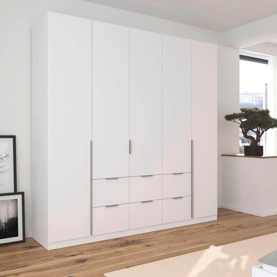 Rauch Draaideurkast Kledingkast kast garderobe AGORDO met decor- of hoogglansfront