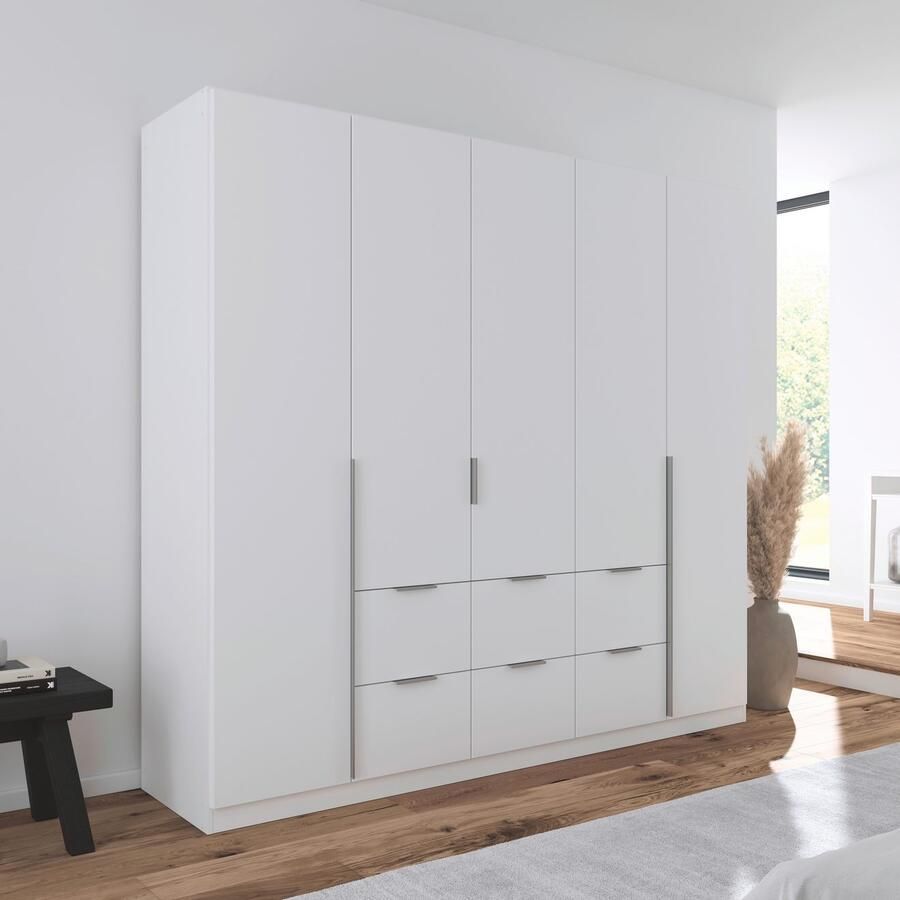 Rauch Draaideurkast Kledingkast kast garderobe AGORDO met decor- of hoogglansfront