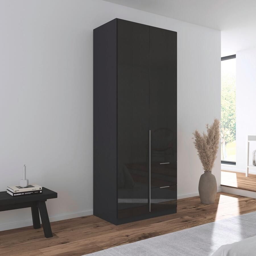 Rauch Draaideurkast Kledingkast kast garderobe AGORDO met decor- of hoogglansfront
