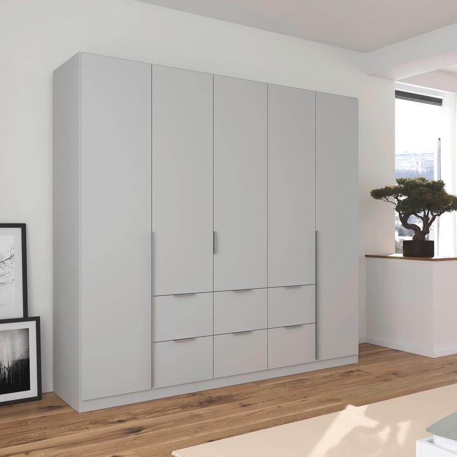 Rauch Draaideurkast Kledingkast kast garderobe AGORDO met decor- of hoogglansfront