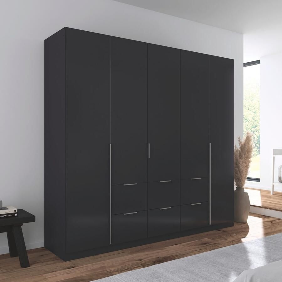 Rauch Draaideurkast Kledingkast kast garderobe AGORDO met decor- of hoogglansfront