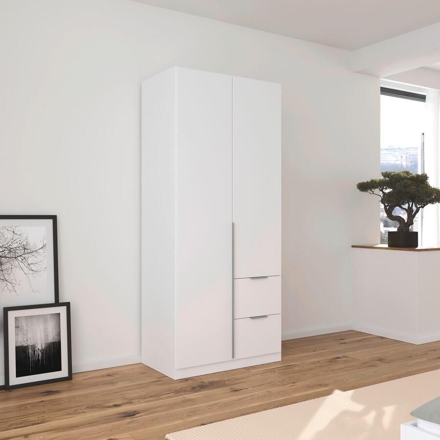 Rauch Draaideurkast Kledingkast kast garderobe AGORDO met decor- of hoogglansfront