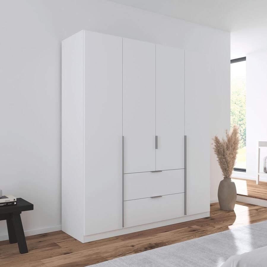 Rauch Draaideurkast Kledingkast kast garderobe AGORDO met decor- of hoogglansfront