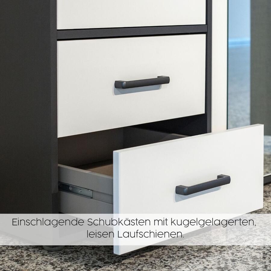 Rauch Draaideurkast Kledingkast Kast Garderobe Wasmand NAGATA veel Opbergruimte