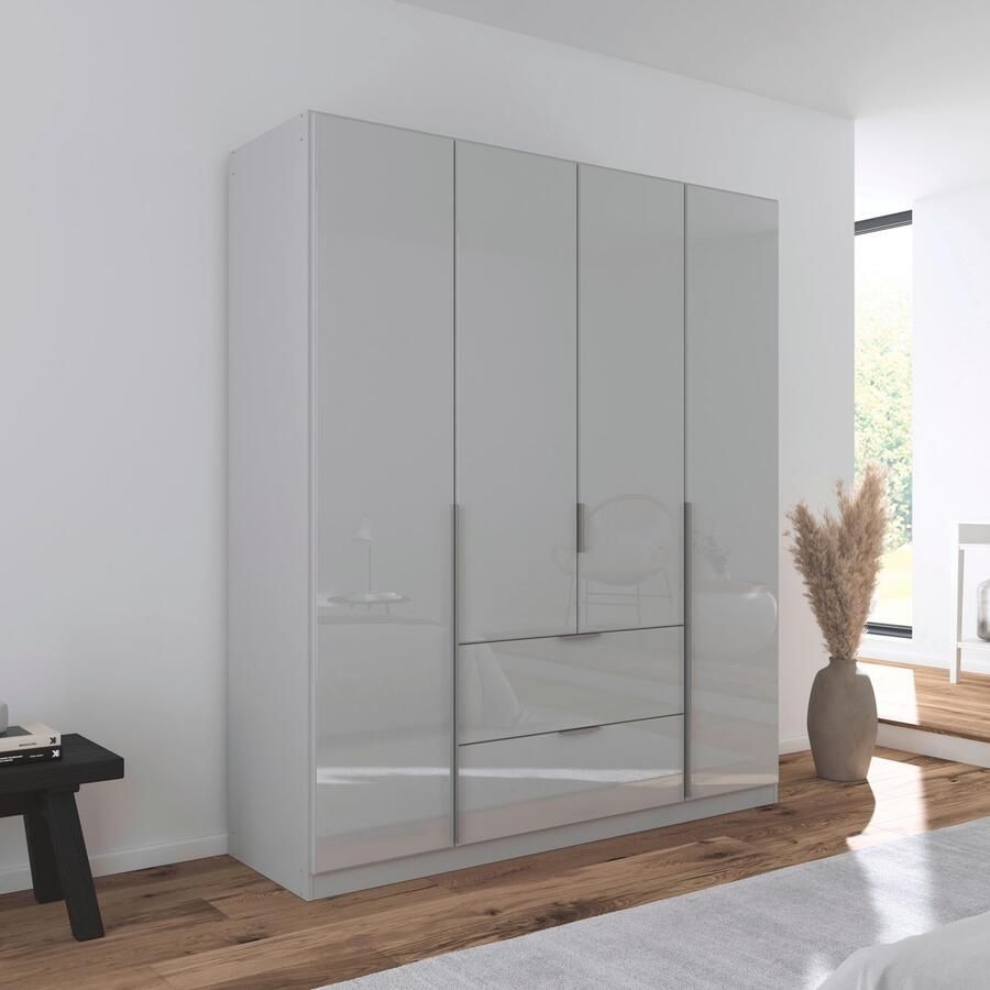 Rauch Draaideurkast Kledingkasten kast garderobe AGORDO met glazen front