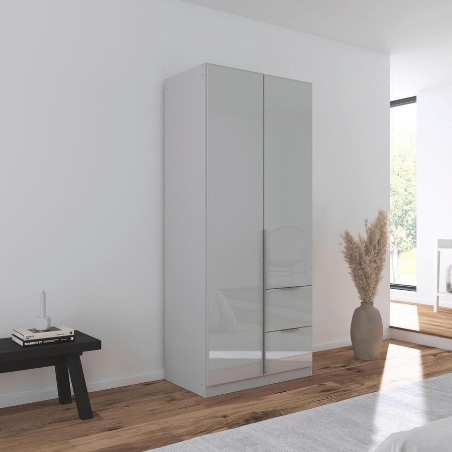 Rauch Draaideurkast Kledingkasten kast garderobe AGORDO met glazen front