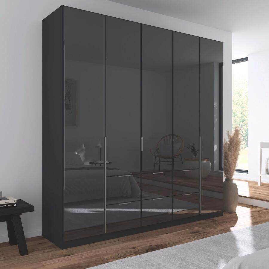 Rauch Draaideurkast Kledingkasten kast garderobe AGORDO met glazen front