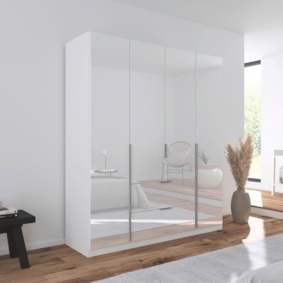 Rauch Draaideurkast Kledingkasten kast garderobe AGORDO met glazen front