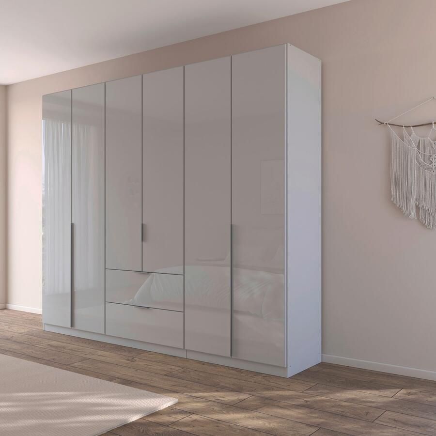 Rauch Draaideurkast Kledingkasten kast garderobe AGORDO met glazen front