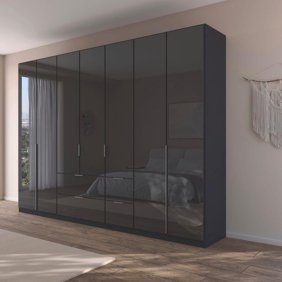 Rauch Draaideurkast Kledingkasten kast garderobe AGORDO met glazen front