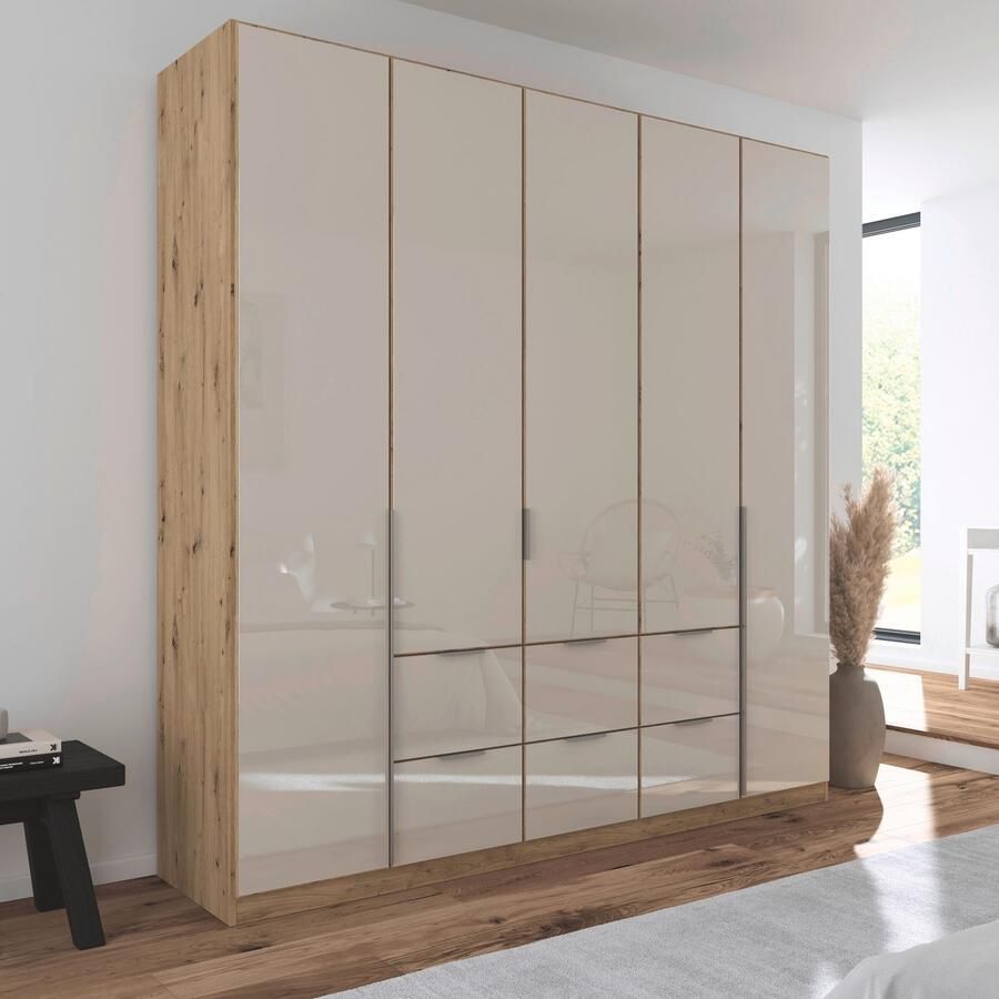 Rauch Draaideurkast Kledingkasten kast garderobe AGORDO met glazen front