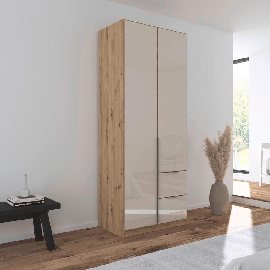 Rauch Draaideurkast Kledingkasten kast garderobe AGORDO met glazen front