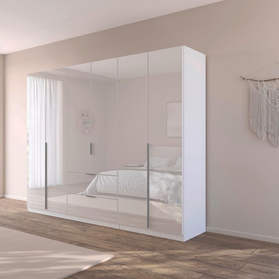 Rauch Draaideurkast Kledingkasten kast garderobe AGORDO met glazen front