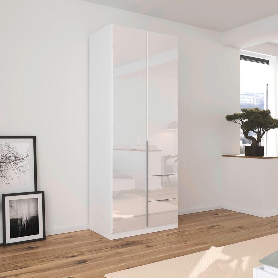 Rauch Draaideurkast Kledingkasten kast garderobe AGORDO met glazen front