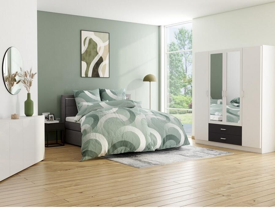 COLLECTION AB Boxspring 30 jaar jubileummodel Athena in h2 h3 & h4 naar keuze met ledstrip