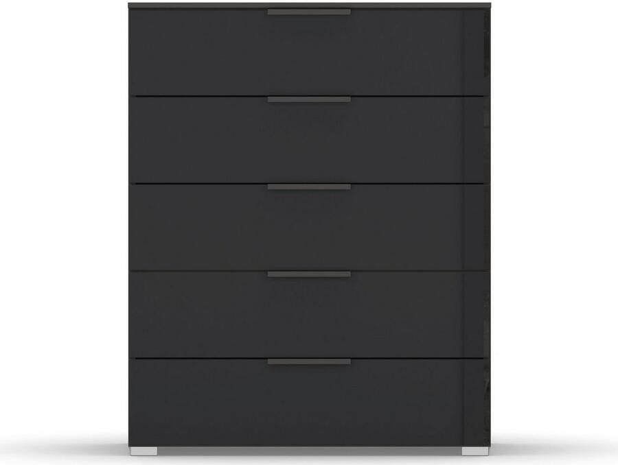 Rauch Ladekast Skat Meridian kast sideboard waskast met 5 laden met glazen front in elegant design