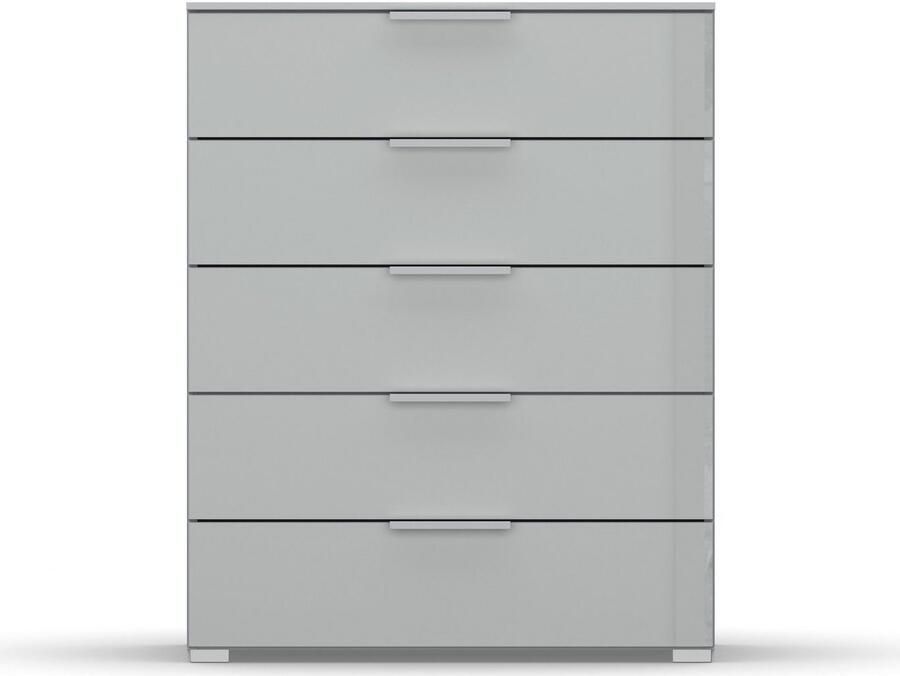 Rauch Ladekast Skat Meridian kast sideboard waskast met 5 laden met glazen front in elegant design