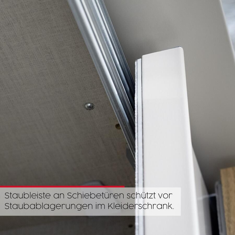 Rauch Schuifdeurkast Kledingkast Kast Garderobe Slaapkamerkast SCALE-FYRA edel vierdelige deuren spiegelfront en veel kleuren made in germany