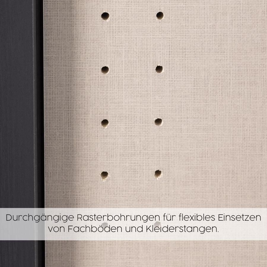 Rauch Zweefdeurkast AURELIO kledingkast garderobe TOPSELLER OTTO´s CHOICE 3 verschillende uitrustingsvarianten handgrepen van metaal made in germany