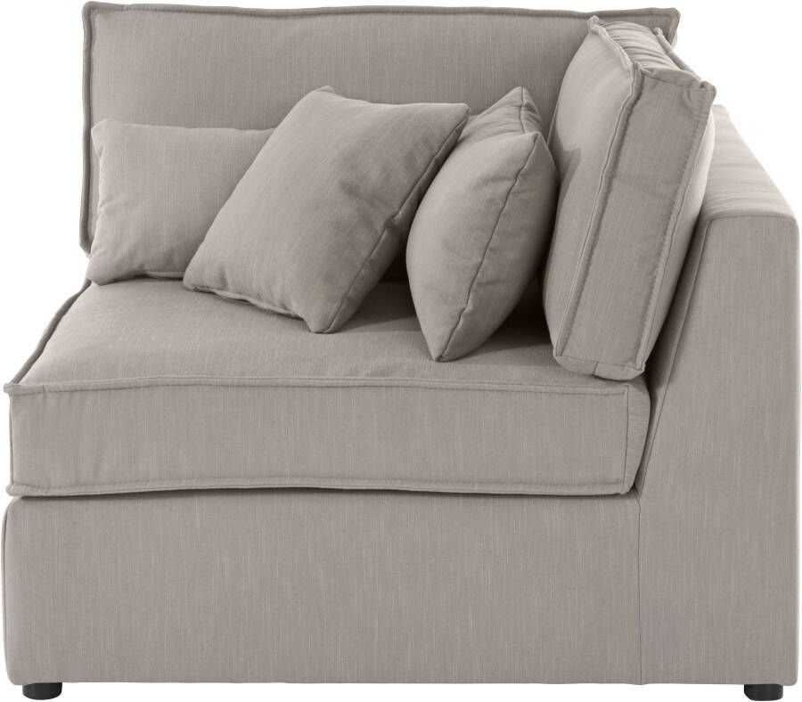 OTTO Bank-hoekelement Florid Deel van een modulaire bank stevig zitcomfort ook in cord