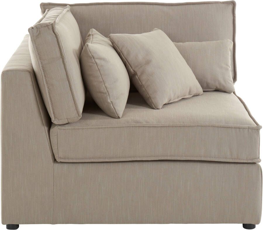 OTTO Bank-hoekelement Florid Deel van een modulaire bank stevig zitcomfort ook in cord